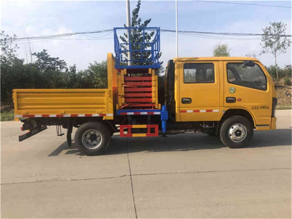 （國六）東風(fēng)10米剪叉式升降平臺高空作業(yè)車(chē)