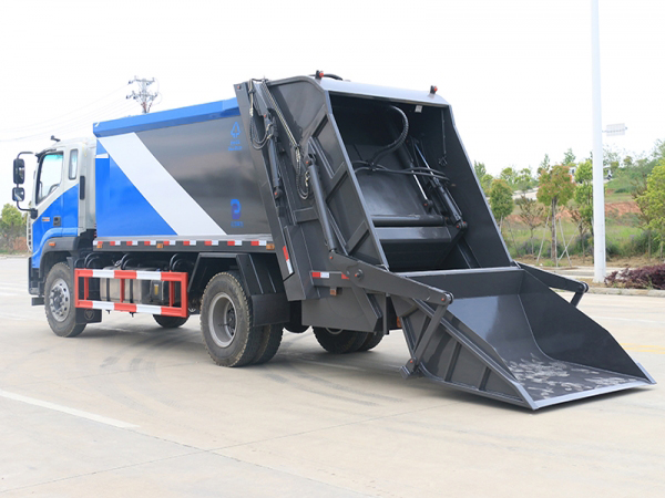 國六福田壓縮垃圾車(chē)