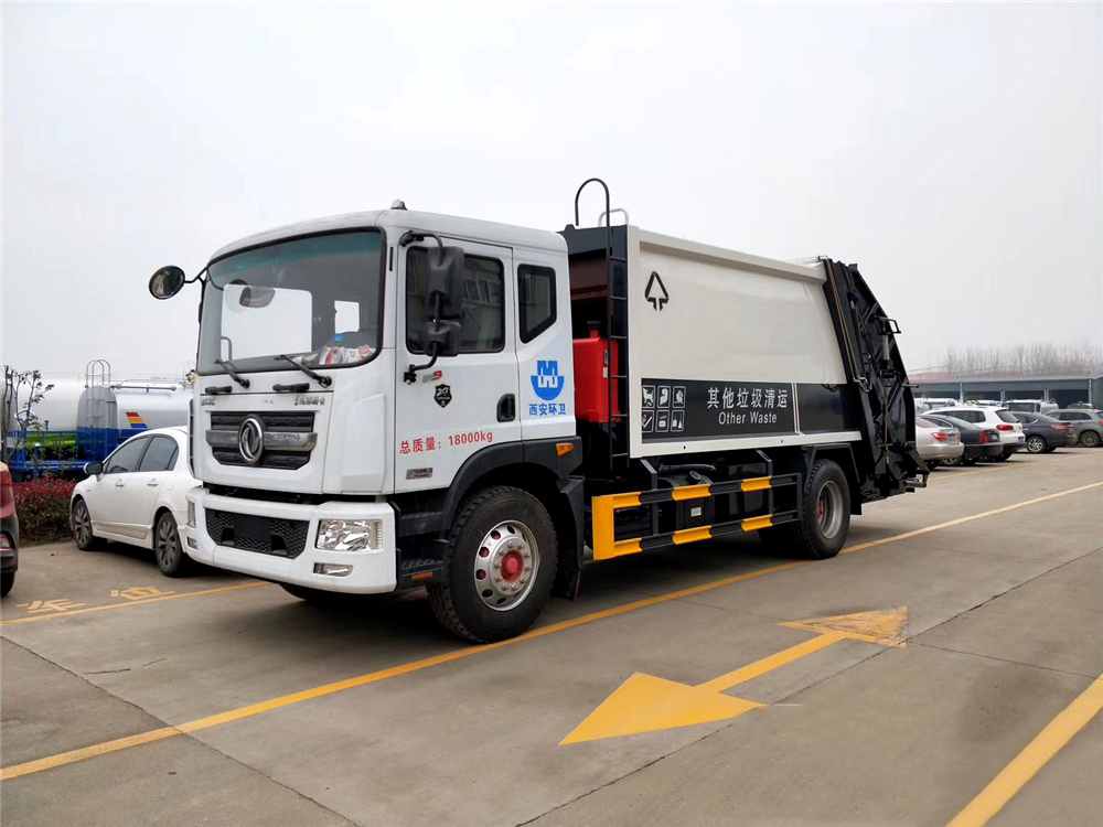 國六12立方東風(fēng)D9 壓縮垃圾車(chē)