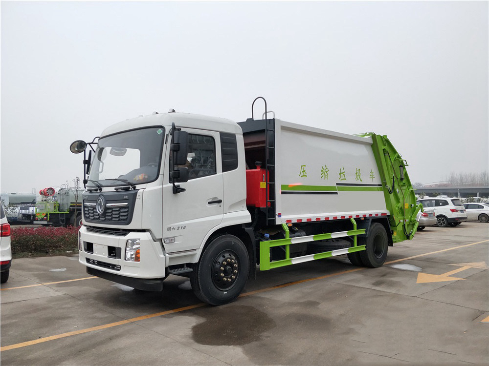 國六14立方東風(fēng)天錦 壓縮垃圾車(chē)