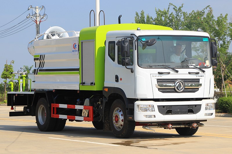 國六東風(fēng)D9 10噸方罐抑塵車(chē)