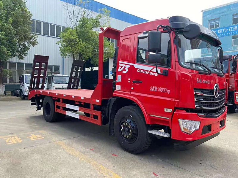國六東風(fēng)D3單橋平板運輸車(chē)