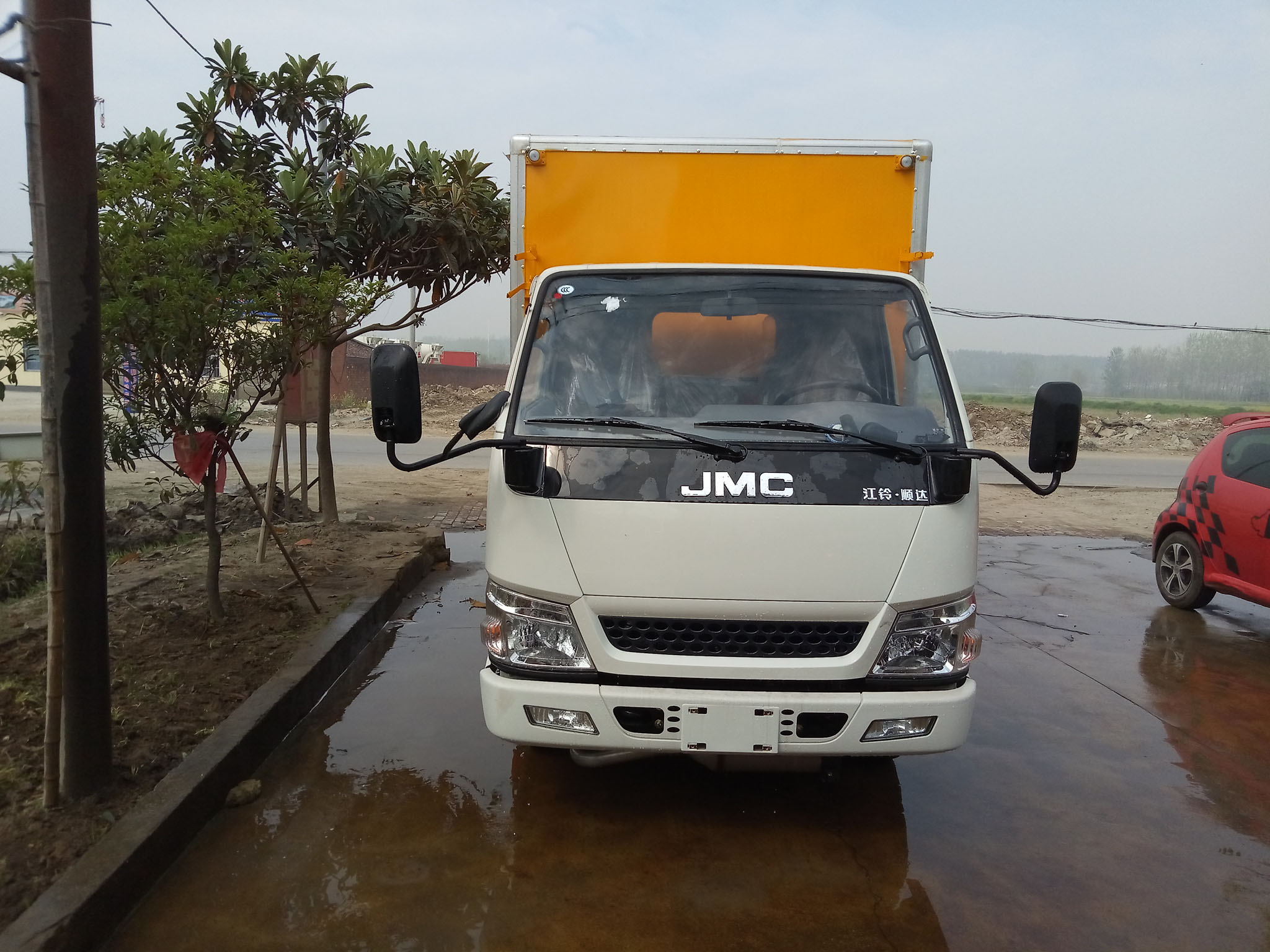 江鈴4米1（藍牌）毒性感染性廂式車(chē)