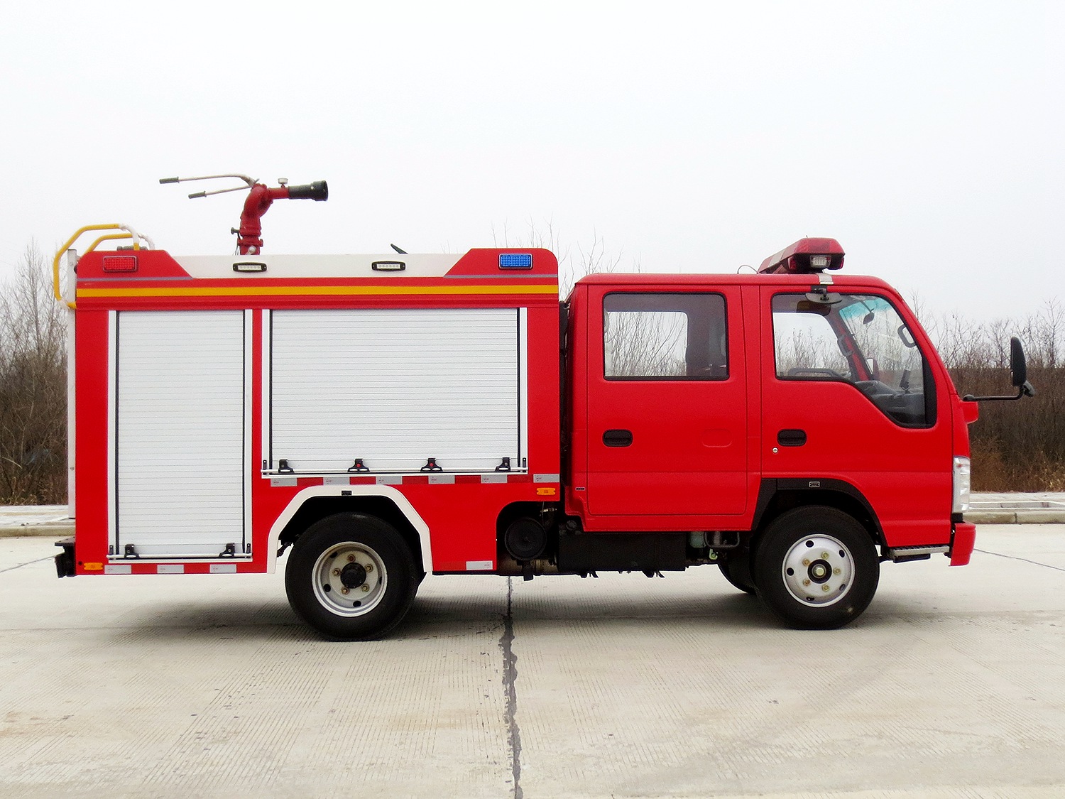 國六慶鈴100P藍牌水罐消防車(chē)